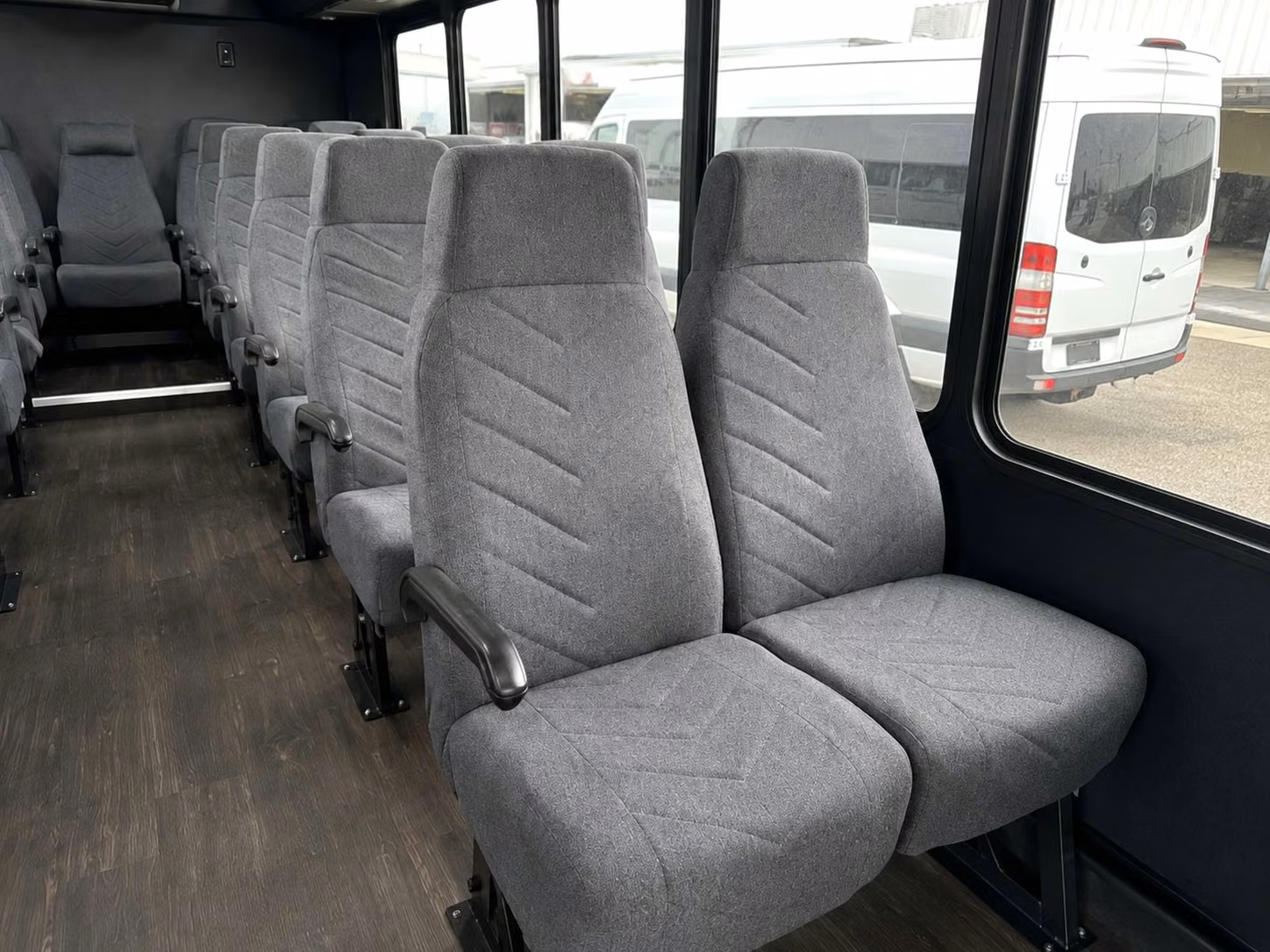 20 passenger minibus interior