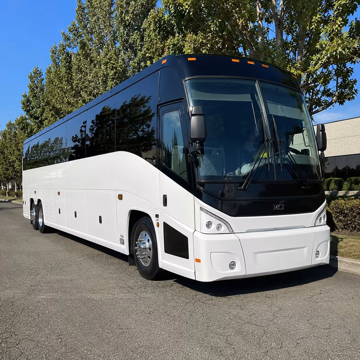 56 passenger charter bus
