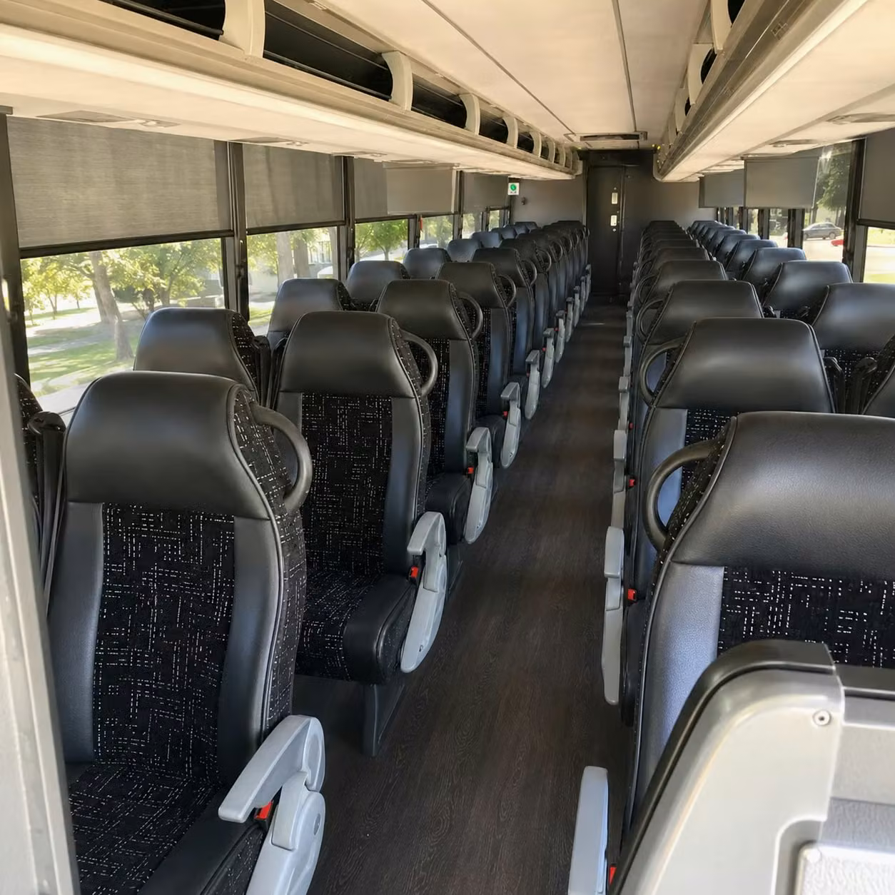 gilbert charter bus interior