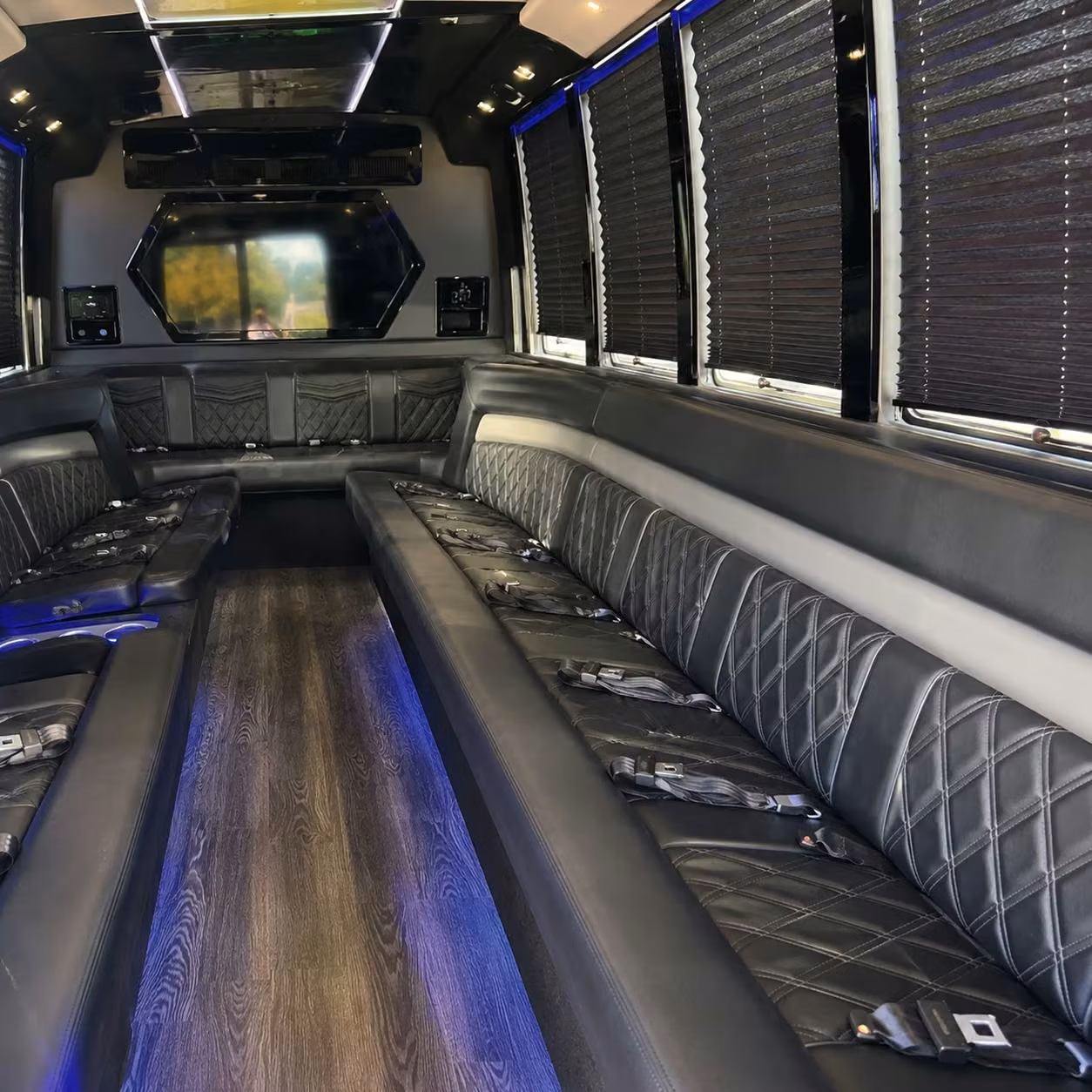 gilbert party buses for prom night at highland perry and mesquite high schools