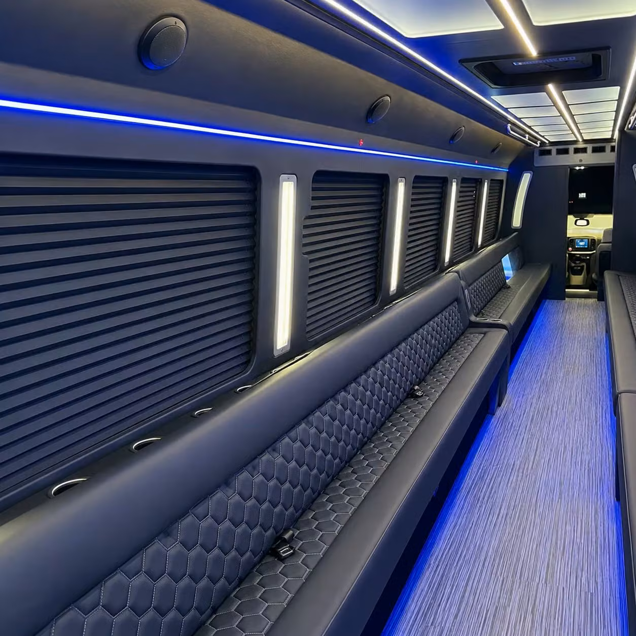 party bus interior