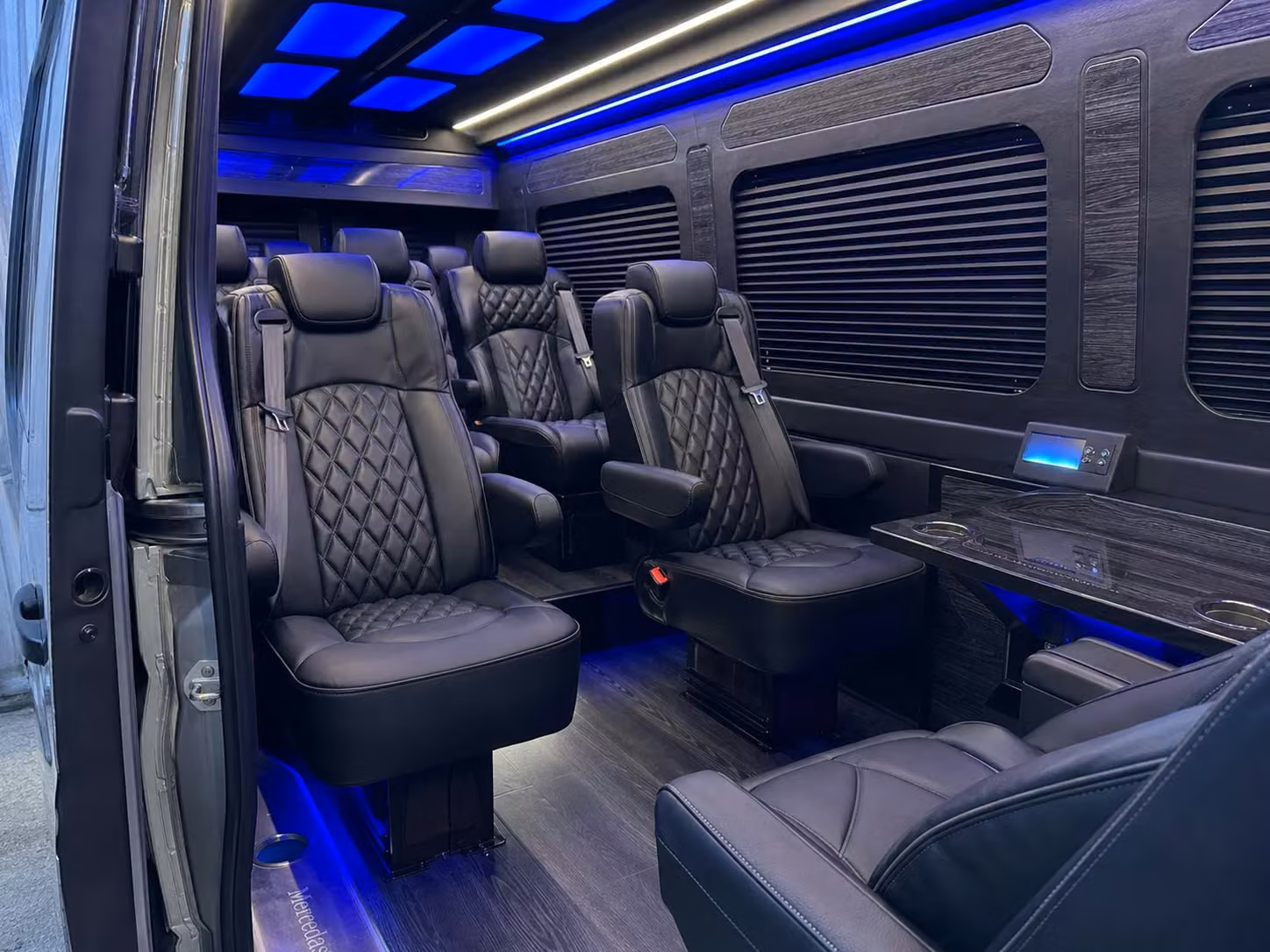 sprinter van transportation for groups and events across gilbert