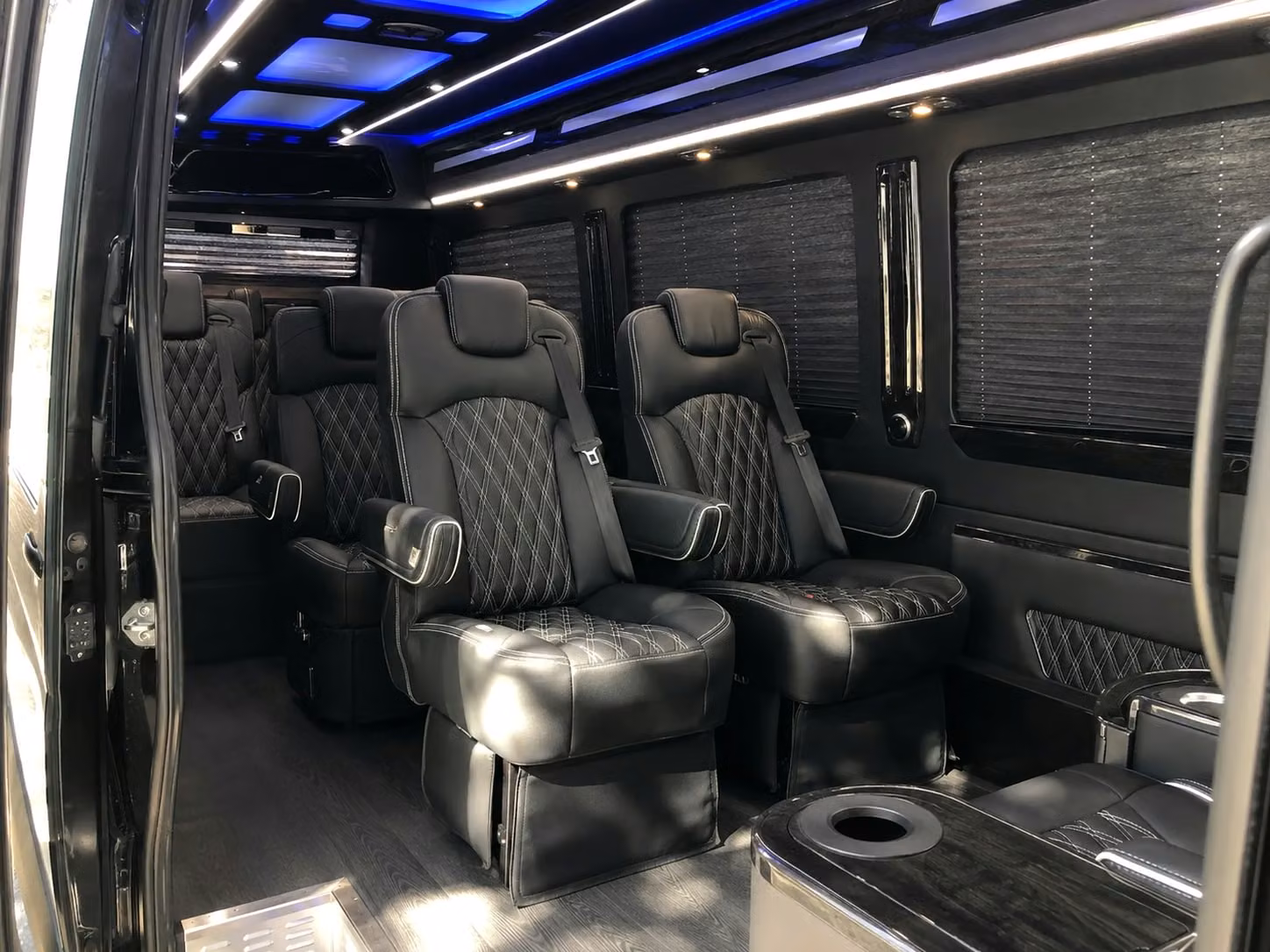 sprinter van with driver interior