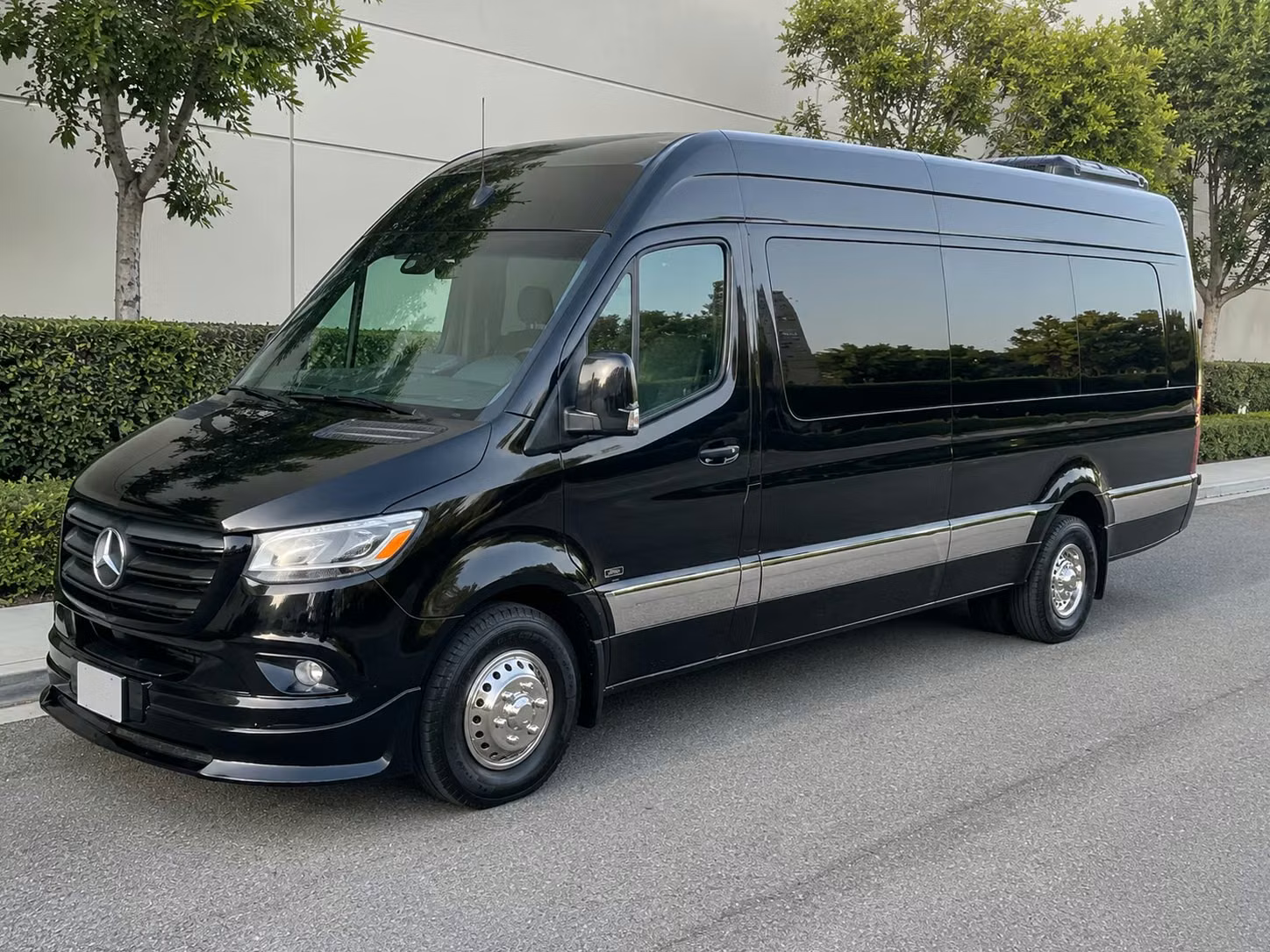 sprinter van with driver